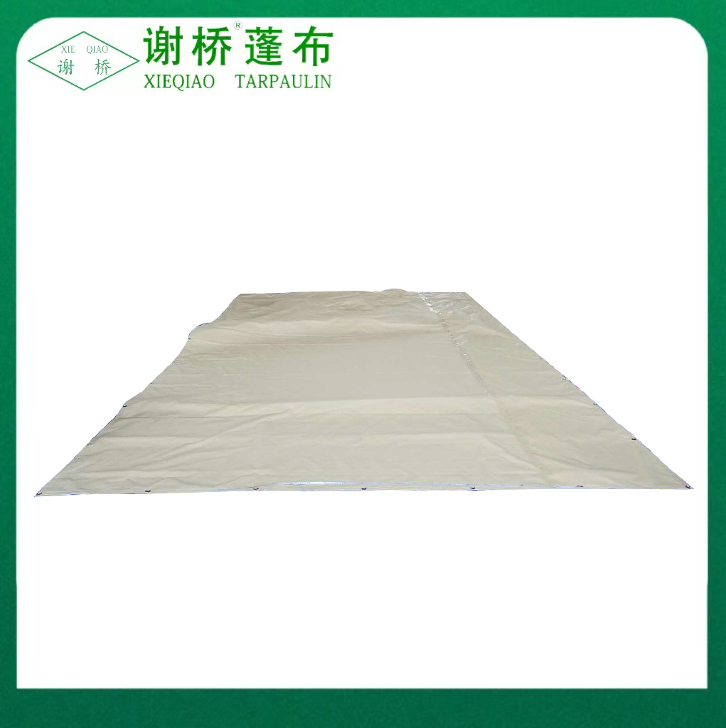Tarp impermeable de vinilo amarillo 12 "× 20"