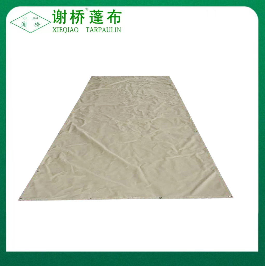 Tarp impermeable de vinilo amarillo 6 "× 20"